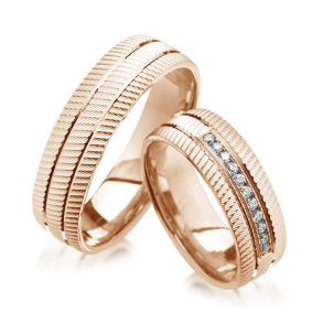 Eksklusive Vielsesringe Pure Heart 501-3