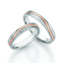 Eksklusive Vielsesringe Honeymoon 51-40130