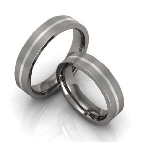 Vielsesringe Titanium 571