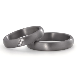 Eksklusive Vielsesringe Tantal Mystic Love 59610