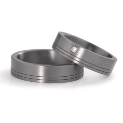 Eksklusive Vielsesringe Tantal Mystic Love 59613