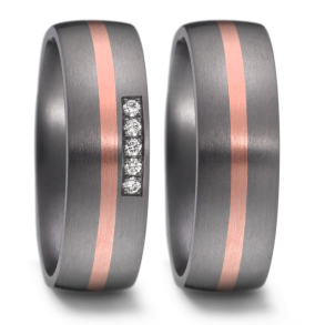 Eksklusive Vielsesringe Tantal Mystic Love 59616