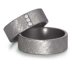 Eksklusive Vielsesringe Tantal Mystic Love 59649