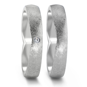 Vielsesringe Titanium Heart 583137