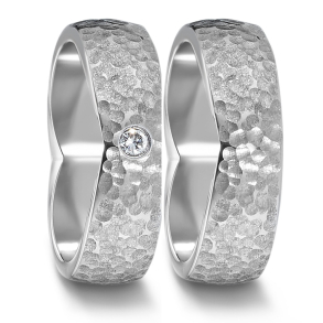 Vielsesringe Titanium Heart 583140