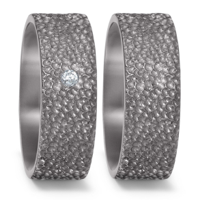 Eksklusive Vielsesringe Tantal Mystic Love 52561