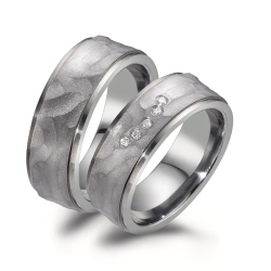 Eksklusive Vielsesringe Tantal Mystic Love 52564