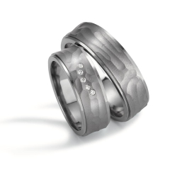 Eksklusive Vielsesringe Tantal Mystic Love 52564