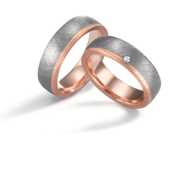 Eksklusive Vielsesringe Tantal Mystic Love 59641