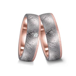 Eksklusive Vielsesringe Tantal Mystic Love 59641