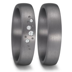 Eksklusive Vielsesringe Tantal Mystic Love 59628