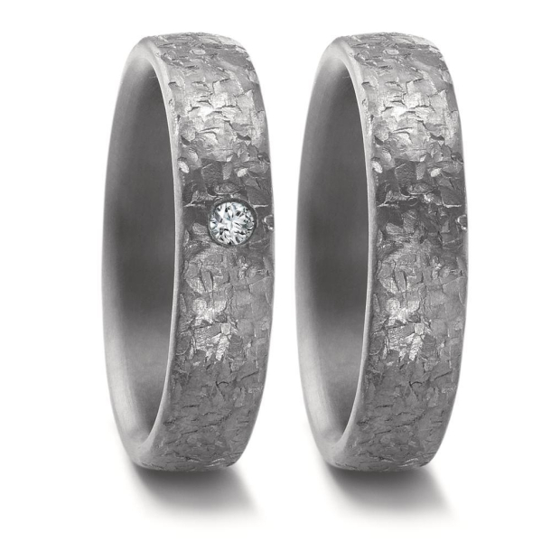 Eksklusive Vielsesringe Tantal Mystic Love 59680