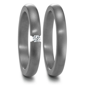 Eksklusive Vielsesringe Tantal Mystic Love 59683-1