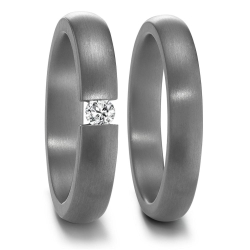 Eksklusive Vielsesringe Tantal Mystic Love 59684-1