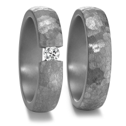 Eksklusive Vielsesringe Tantal Mystic Love 59684-4