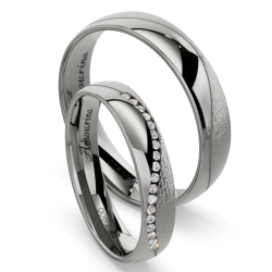 Vielsesringe Titanium Amourina 6001