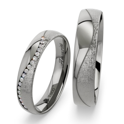 Vielsesringe Titanium Amourina 6001