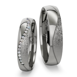 Vielsesringe Titanium Amourina 6001