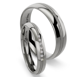 Vielsesringe Titanium Amourina 6002
