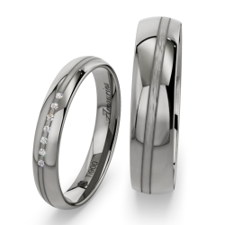 Vielsesringe Titanium Amourina 6002