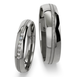 Vielsesringe Titanium Amourina 6002