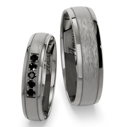 Vielsesringe Titanium Amourina 6004