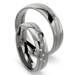 Vielsesringe Titanium Amourina 6005