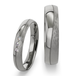 Vielsesringe Titanium Amourina 6006