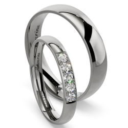 Vielsesringe Titanium Amourina 6009