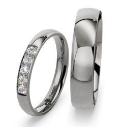 Vielsesringe Titanium Amourina 6009