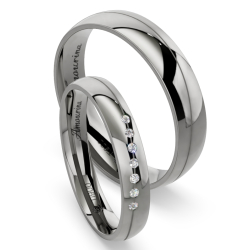 Vielsesringe Titanium Amourina 6010