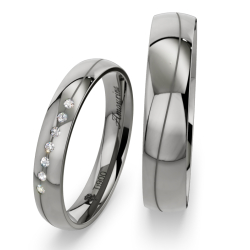Vielsesringe Titanium Amourina 6010