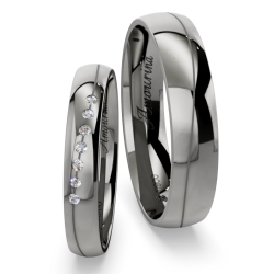 Vielsesringe Titanium Amourina 6010
