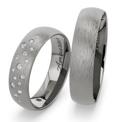 Vielsesringe Titanium Amourina 6012