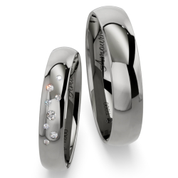 Vielsesringe Titanium Amourina 6013