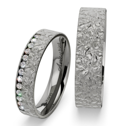 Vielsesringe Titanium Amourina 6015