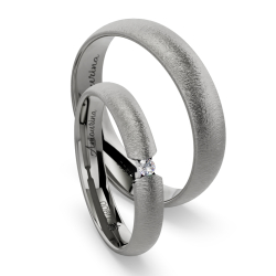 Vielsesringe Titanium Amourina 6017