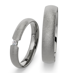 Vielsesringe Titanium Amourina 6017
