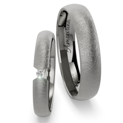 Vielsesringe Titanium Amourina 6017