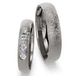 Vielsesringe Titanium Amourina 6018