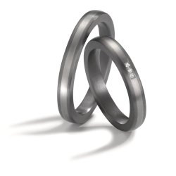 Eksklusive Vielsesringe Tantal Mystic Love 59180