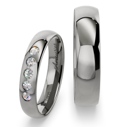 Vielsesringe Titanium Amourina 6019