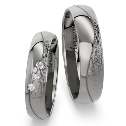 Vielsesringe Titanium Amourina 6021
