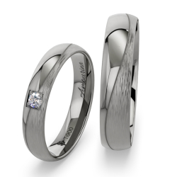 Vielsesringe Titanium Amourina 6022