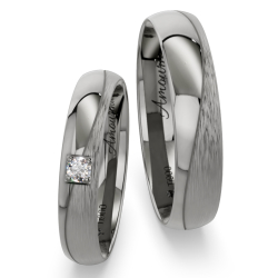 Vielsesringe Titanium Amourina 6022