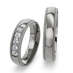 Vielsesringe Titanium Amourina 6023
