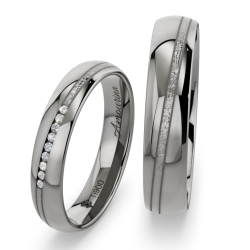 Vielsesringe Titanium Amourina 6025