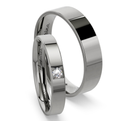 Vielsesringe Titanium Amourina 6026