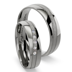 Vielsesringe Titanium Amourina 6029