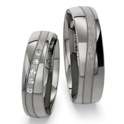 Vielsesringe Titanium Amourina 6029